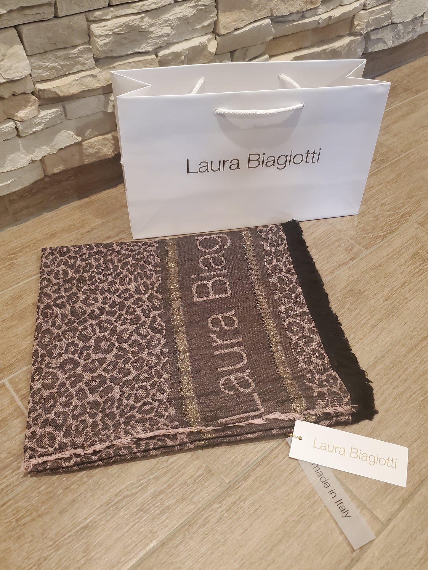 Tuch Laura Biagiotti - beerefarben Leo